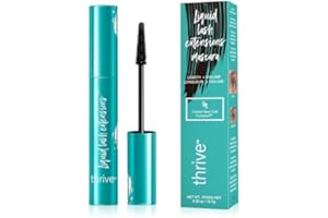 SIHUAN Thrive Mascara Liquid Lash Extensions, Mascara Liquid for Thrive Lash Extensions Mascara-Brynn Thick and slender (Rich Black 10.7g）0.38 OZ