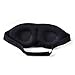 Eye Sleep Mask - Eye Cover For Sleeping 3D Comfy Memory Foam Travel Mask Mens Womens Health Sleep Patch Camping Eye Shades Blindfold Satin Silky Lightweight Black Night Mask