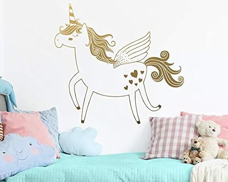 Amazon.com: Unicorn Wall Decal Vinyl Wall Decal Unicorn Decal Kids Wall