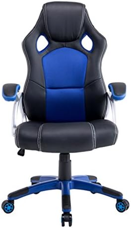 Wylang Executive Racing Office Chair PU Leather Swivel Computer Desk Seat High-Back