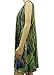 RARITYUS Women's Fashion Sleeveless Floral Print Round Neck Summer Loose Dresses Peacock Feather Pattern