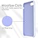 TORRAS [Love Series iPhone SE Case 2nd/ iPhone 7 Case/iPhone 8, Liquid Silicone Gel Rubber Case Soft Microfiber Compatible with iPhone 8/ iPhone 7/ iPhone SE 2nd Generation, Light Blue