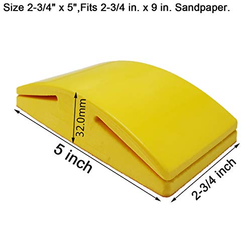 M-jump 2-3/4" x 5" Sanding Block Rubber- 1 pack