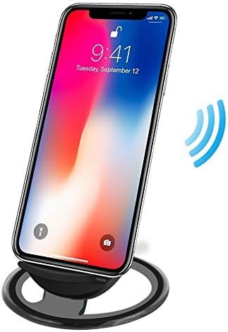 Wireless Charger, Kumary Qi Wireless Charger for iPhone X iPhone 8 Samsung Galaxy S8 Note8 and All Qi-Enabled Devices Fast Charger Pad