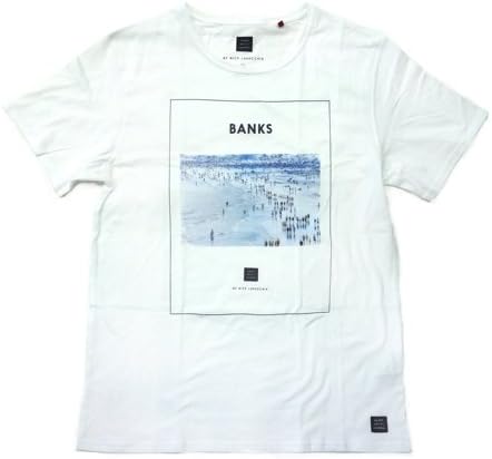 Amazon Banks バンクス Tシャツ サイズm 着丈68 肩幅45 身幅50 袖丈22 Tシャツ カットソー 通販