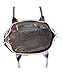 FIORI EE0019 Navy Blue Genuine Crocodile Pattern Cow Leather Handbag.