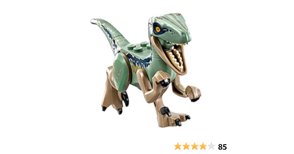 lego jurassic world velociraptor blue