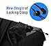 JamBer Stretchable Electronic Piano Keyboard Dust Cover for 88 Key Keyboard, Black