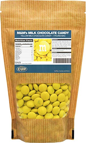 Yellow Milk Chocolate M&M's Candy (1 Pound Bag)