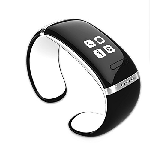 Olatec L12s White Bluetooth Smart Bracelet Wristwatch Oled Digital Watch Mp3 for IOS Iphone Samsung HTC Android Smart Phones