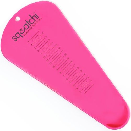 Squatchi Children's Foot Sizer and Growth Chart, US (2toddler-5 Youth)
