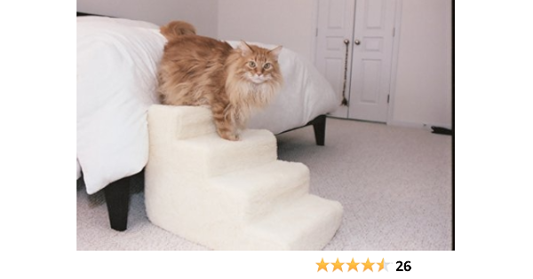 4 step foam pet stairs