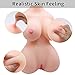 17LB Sex Doll Male Masturbator with Torso, 3 in 1 Realistic Big Boobs Tight Vaginal & Anal, 3D Love Doll Pussy Pussy with Built-in Spine, Pussy Ass Stroker Adult Sex Toy for Men Masturbation