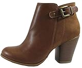 Soda Women's Wahoo Buckle Accent Inner Zip Bootie