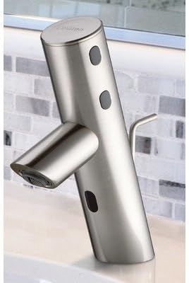 Cinaton 3101SN Modern iSense Completely Touch Free Faucet for Bathroom, Lavatory and Medical Office Sink