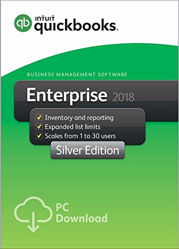 QuickBooks Enterprise 2018 Silver Edition, 5-User (1-year subscription)
