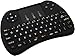 MXQ H9 2.4GHz Black Mini Wireless Keyboard with Touchpad Air Mouse Remote for Android TV BOX,XBOX 360,PC, iPad, PS3