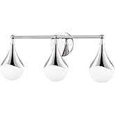Mitzi H416303-PN Ariana-12W 3 LED Bath Bracket in Modern Style-22.75 Inches Wide by 9.5 Inches High, Finish Color: Polished N