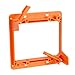 Cmple - Low Voltage Mounting Bracket 2 Gang Multipurpose Drywall Mounting Wall Plate Bracket – Dual Gang