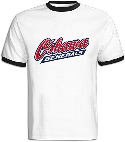 Short Sleeve Black XXL Oshawa Generals Logo 100% Cotton T Shirt For Mens Fashion Style Round Neck T Shirts