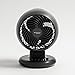 IRIS USA WOOZOO Fan, Oscillating Desk Fan, Table Air Circulator, Fan for Bedroom, 3 Speeds, 74ft Max Air Distance, 13 Inches, 112° Adjustable Tilt, 35 db Low Noise, Black