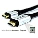 QualGear High Speed Long HDMI 2.0 Cable with Ethernet (75 Feet) - 100% OFC Copper, Active RedMere Chipset, 24 Awg, CL3 Rated, Triple-Shielded. Supports 4K UHD, 3D, 18 Gbps, ARC (QG-CBL-HD20-75FT)