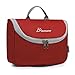 MOUNTAINTOP Toiletry Bag for Camping Travel Men Women Water-resistant with Hanging Hook, 7.1 x 2.4 x 9.3-Inch