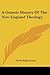 A Genetic History Of The New England Theology