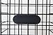 Tagway Home Wall Mounted Three Compartment Mail Basket Letter Holder Black Metal