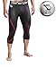 Defender Men's Compression Baselayer Capri Shorts Skin Sports Hockey BR_L