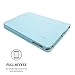 Snugg iPad 9.7 (2018/2017) & iPad Air Case, Baby Blue Leather Smart Case Cover Apple iPad Air and New iPad 2017 9.7
