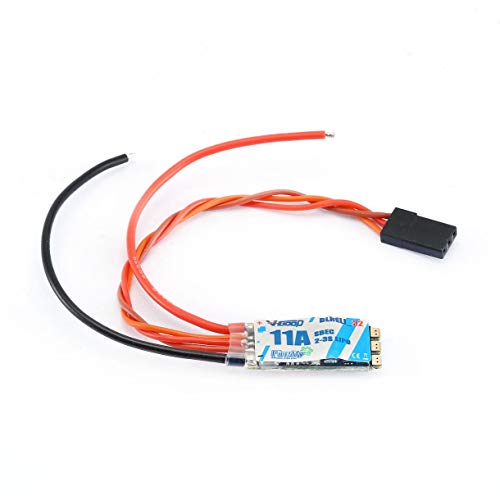 NeanTak-us 11A 2-3S BLheli 32 Brushless ESC Motor Speed Controller for RC Drone FPV Racing Aircraft Spare Part Accessories