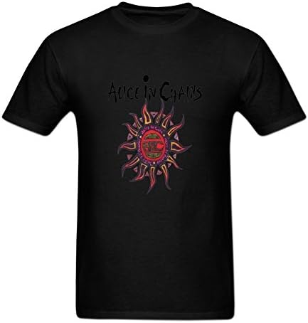 StaceyBar Men's Fashion Alice In Chains Sleevery T-Shirt XXXL Black