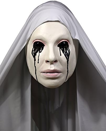 UHC Women's American Horror Story Asylum Nun Latex Mask Halloween Accessory