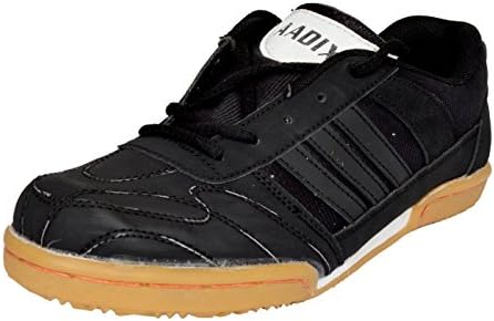 Aadix A-01 Super Black Non-Marking Rubber Cup Sole Badminton Shoe