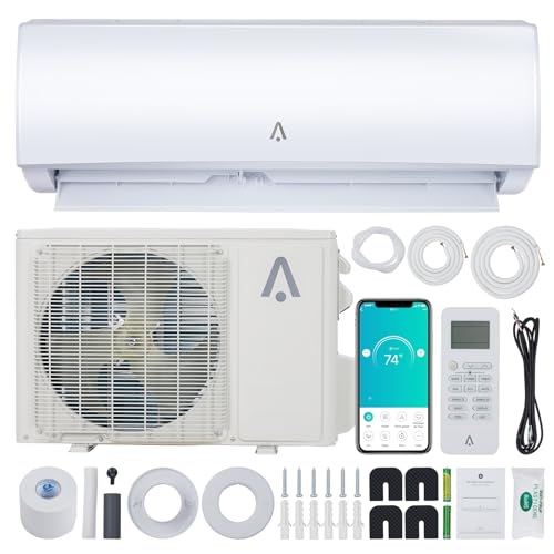 Photo 1 of GarveeHome Mini Split Ac/Heating System,19 SEER2 12000 BTU Mini Split AC, Inverter Ductless Air Conditioner w/Wifi,Remote Contro& Pre-Charged,230V Mini Splits Heating and Cooling up to 450 Sq. Ft