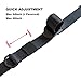 Hongmei Outdoors 550 Paracord 2 Point Rifle Sling Adjustable Gun Strap with Shoulder Pad Traditional Two Point Sling with Upgraded HK Hook