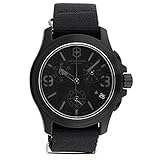 Victorinox Swiss Army Black Dial Black Textile Chronograph Male Watch 241534