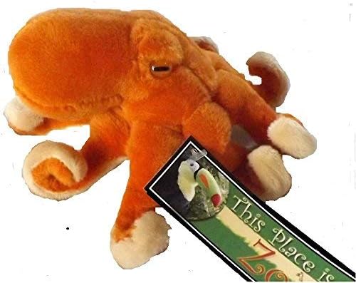 This Place is a Zoo Octopus Finger Puppet - 5" Small Stuffed Toy Animal Octopus
