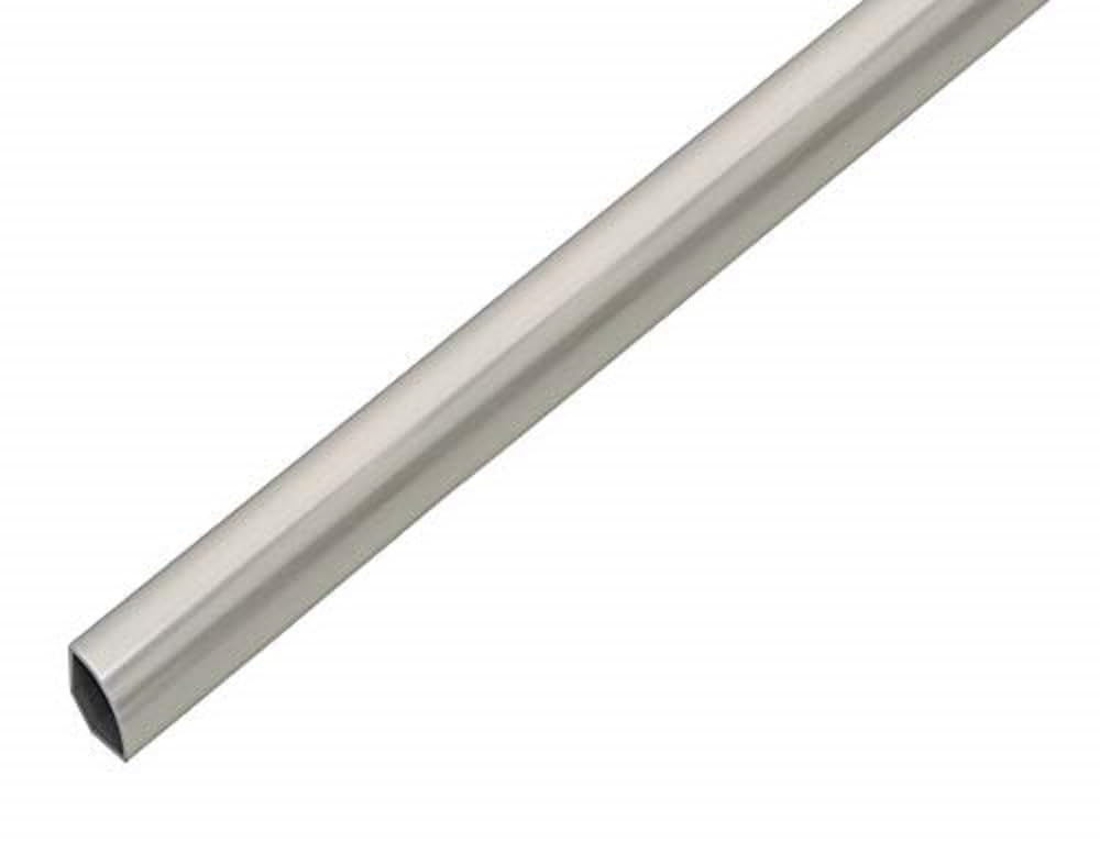 Gah-Alberts 4 Lkreis Profile – Plastic – 1,000 x 22 x 4 mm Stainless Steel Appearance 485207.0