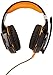 KOTION Each G2000 Gaming Headset Earphone 3.5mm Jack with LED Backlit and Mic Stereo Bass Noise Cancelling for Computer Game Player by SENHAI(Black + Orange)thumb 1