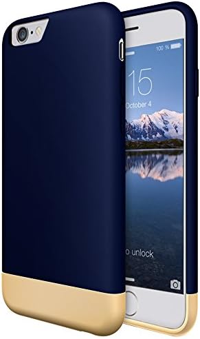 iPhone 6s Plus Case,iPhone 6 Plus Case, OliveIce Pristine Bond Series Slim Shock Slider Dual Absorption Layer Hard Case for iPhone 6 6s Plus (5.5 Inch) - Royal Blue