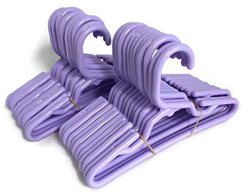24 Lavender Hangers(2 Dozen) for 14 inch American Girl Wellie Wisher Doll Clothes