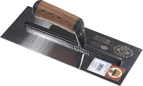 Tabor Tool 9" Cork Stainless Steel Plastering Trowel