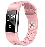 For Fitbit Charge 2 Bands, Humenn Replacement Accessory Sport Wristband for Fitbit Charge 2 HR Large Small