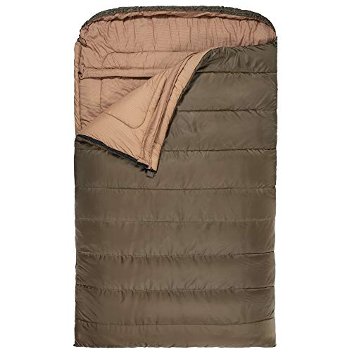 TETON Sports Mammoth 0F DoubleWide Sleeping Bag; Warm and Comfortable