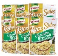 Knorr Rice Sides, Cheddar Broccoli, 5.7 oz, 6 pk