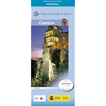 CNIG - Mapa provincial de Cuenca, escala 1:200.000, dimensiones 113 x 100 cm CNIG - Mapa provincial de Cuenca, escala 1:200.000, dimensiones 113 x 100 cm