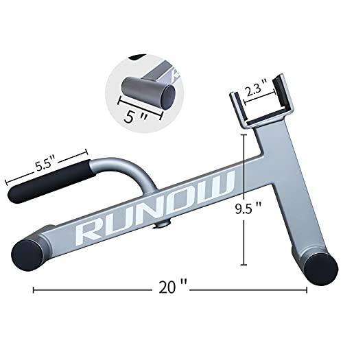 RUNOW Mini Deadlift Jack, Barbell JackPortable Deadlift Bar Jack Designed for Easy Loading
