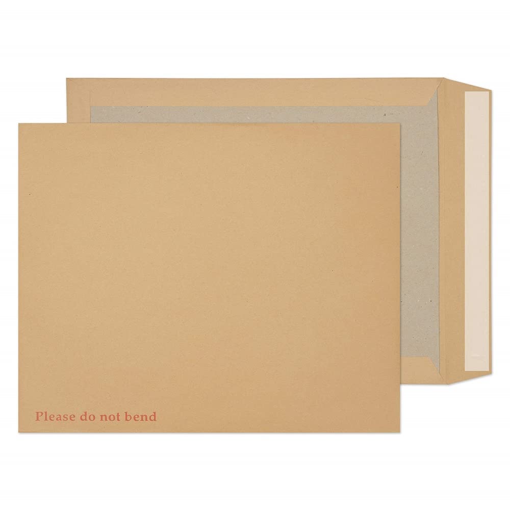 Blake Purely Packaging 394 x 318 mm Board Back Pocket Peel & Seal Envelopes (15935) Manilla - Pack of 125 — image 1